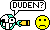 Grafik setzen mit der Bedeutung :uglyduden: